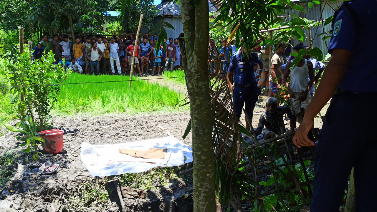 সম্পত্তির জেরে ভাইকে জীবন্ত পুঁতে রেখে হত্যা, মরদেহ উদ্ধার