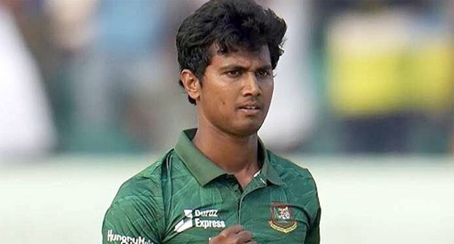 ডেঙ্গু জ্বরে আক্রান্ত ক্রিকেটার হাসান মাহমুদ